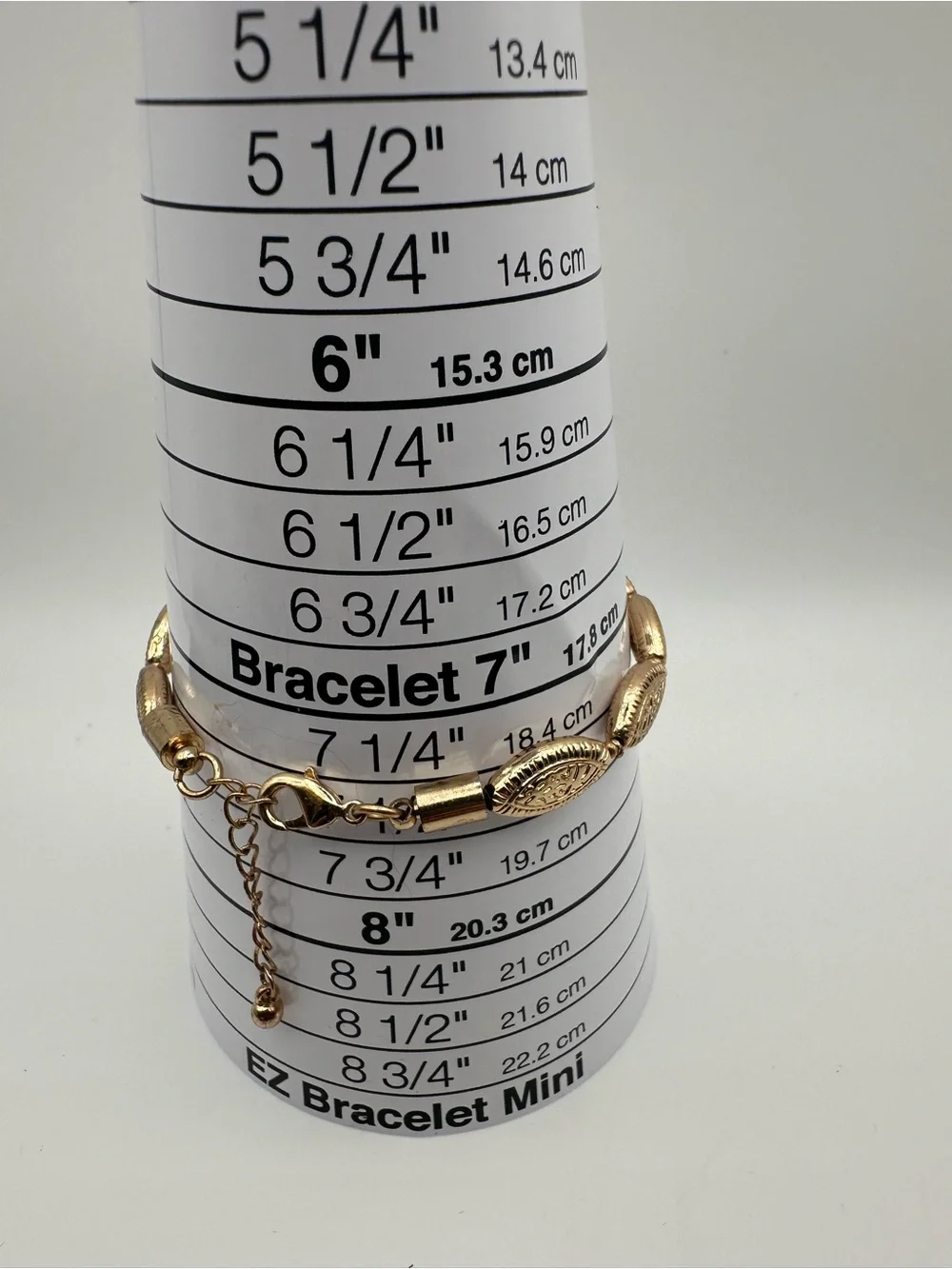 Gold Textured Link Bracelet - Women Jewelry